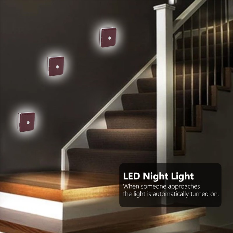 LED Induction Lamp Home Intelligent Sensing Bedroom Cabinet Small Night