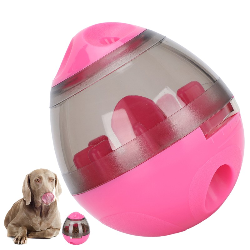Pets Dogs Leaking Food Dispenser for Tumbler Ball ABS PC