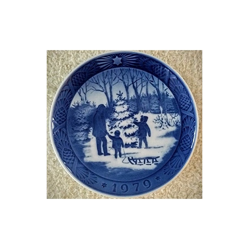 1979 Royal Copenhagen Christmas Plate - Choose the Tree