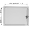 16" x 12" Inch Lockable Galvanized Steel Access Panel Door