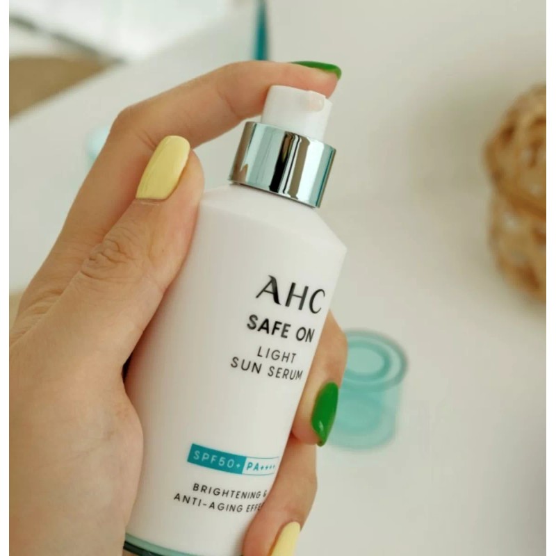 AHC Protector Solar Spf50 Coreano Aclara Hidrata Antiarrugas