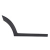 Rear Door Lower Molding Trim Black Side Lower Door Protective