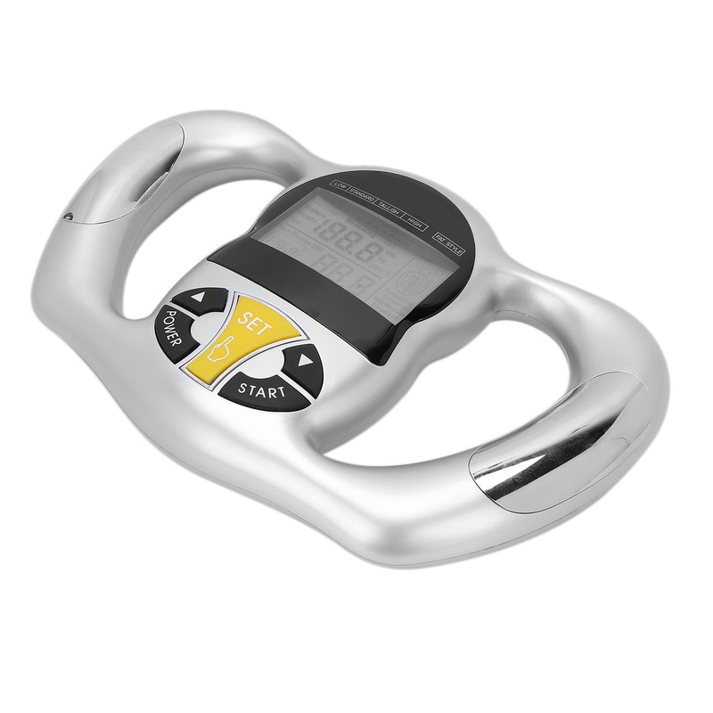 Handheld Body Fat Measuring Instrument BMI Meter Fat Analyzer Monitor