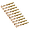 sourcing map M8x90mm Furniture Screw Hex Socket Machine Screws Zinc