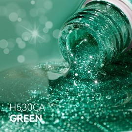 MEGIOR Cat Eye Gel Nail Polish 15ml Green Magnetic Gel Polish with Magnet Soak Off UV Gel Nail Polish Nail Art Manicure Salon DIY Home