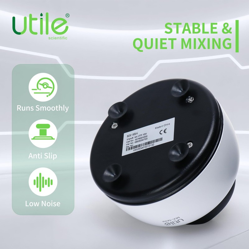 Utile Mini Vortex Mixer with Touch Function, Lab Paint Shaker,