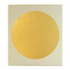Large Shikishi Inner Gold Covered Paper Outer Torinoko, Round Window,