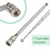 Superbat FM Telescopic Antenna Kit 75 Unbal F Type Connector