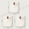 MOMO WAY Storage Basket, Set of 3, Decorative Storage Boxes,
