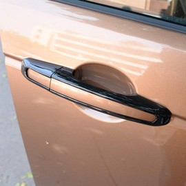 For Jaguar XE XF F-Pace E-Pace X761 Car ABS Glossy Black Exterior Door Handle Cover Trim For Land Rover Range Rover Sport Vogue Evoque Discovery Sport Discovery 5