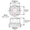 Wanyifa Titanium M6 M8 M10 M12 M14 M16 Flange Bolt