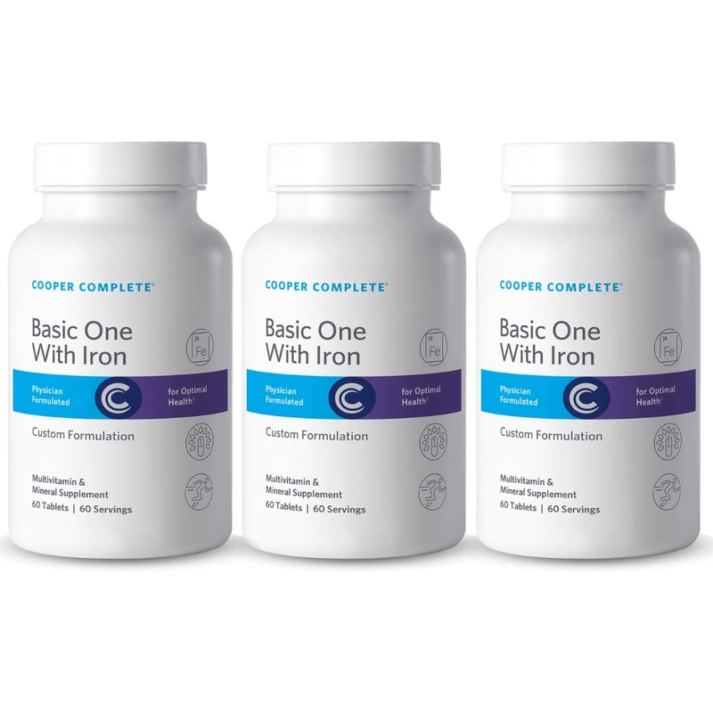 Cooper Complete - Basic One Multivitamin with Iron - Daily