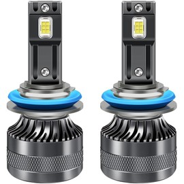 Faros Delanteros Led para Coche Ip68 Impermeables 120W Faros Led para Coche 6500K 12000Lm 9005 9006 H1 H4 H7 H11 10-32V Faros Led 2 Uds
