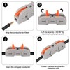 AITRIP 70Piece Lever Wire Connectors, Quick Connect Electrical Splicing Kit