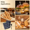 OMISTAR 3 PCS Silicone Baguette Pan and Hamburger Bun Pan