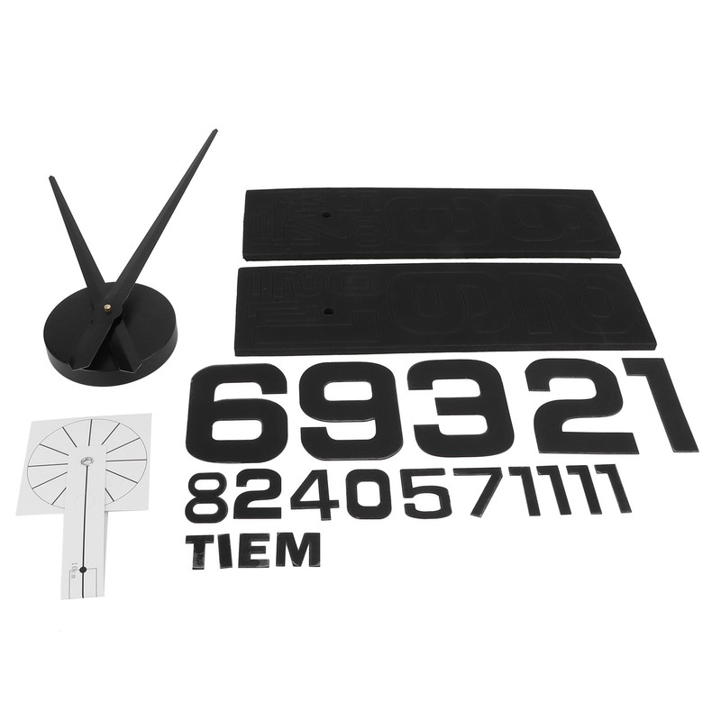 Wall Clock Large DIY Home Living Room Modern Art Decoration