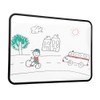 S SIENOC Mini Small Dry Erase White Board Magnetic Portable