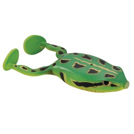 SPRO Fishing SEFF65MNWR Flappin Frog 65 Midnight Walker Ewg Double Ss De NSC 4/0