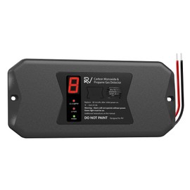 RV Carbon Monoxide & Propane Detectors, WildPulse RV Carbon Monoxide Detector, Replacement for RV Gas Detector #30-442, VDC 12V, Flush & Surface Mount, with 3 Brackets