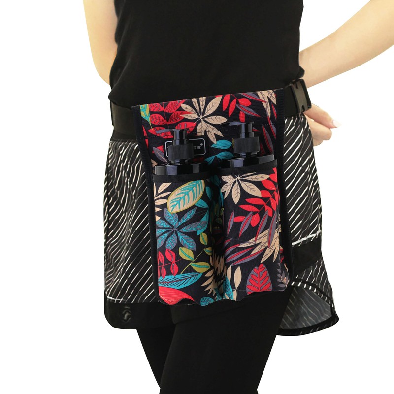 Massage Oil and Lotion Bottle Bag Holster for Massage Therapists