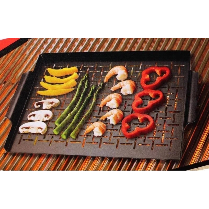 EG Parrilla Para Asador Barbecue Antiadherente 36x29cm