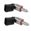 TRQ Door Dome Light Jamb Switch Pair Set Compatible with