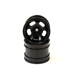 Kyosho SCH004BK Rear Wheel (Black/2 Packs/Beetle 2014) Parts for RC