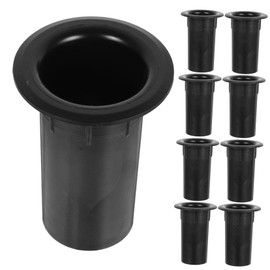 TEHAUX 12 PCS Plastic Bass Reflex Tube Speaker Port for Subwoofer and Woofer Box Easy to Install Accessory for Improved Sound Quality Home and Car Speakers
