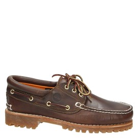 Timberland Men's 3-Eye Lug Handsewn Shoe, Brown, 5.5 Wide