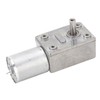 Worm Gear Motor High Torsion 12mm Single Shaft Self Locking