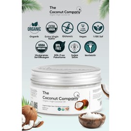 Organik Hindistan Cevizi Yağı Soğuk Sıkım 200 ml