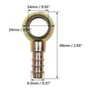 sourcing map Hollow Screw 14 mm Hose Coupling Hose Nozzle