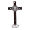 POFET Crucifix Jesus Christ Cross Statue Figure for Car Home
