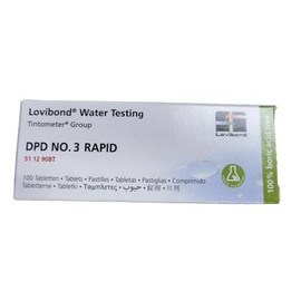 Lovibond DPD No 3 Rapid Dissolve Reagents from Test All Water - 100 Pack.