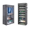 EGTMA Closet Para Zapatos Reforzado Grande 162cm Con Telas