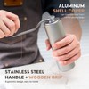 Manual Coffee Grinder Portable Hand Crank Coffee Bean Grinder for