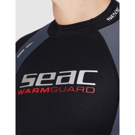 SEAC Men's Long Warm Guard - Black, Large