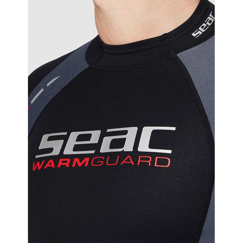 SEAC Men's Long Warm Guard - Black, Large