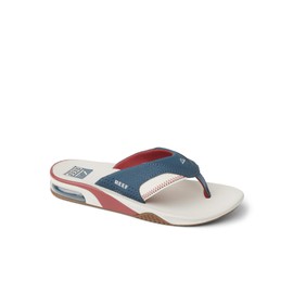 Reef Boy's Kids Fanning Flip-Flop, Varsity, 3 Big