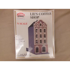 please read description N SCALE MODEL POWER NO. 1530 "LIL'S COFFEE SHOP" STRUCTURE KIT