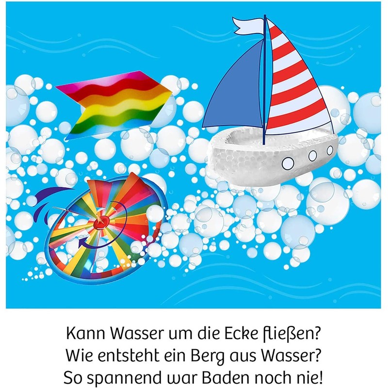 Kosmos Experiments for the Bath, Experiment Fun with Soap Boat,