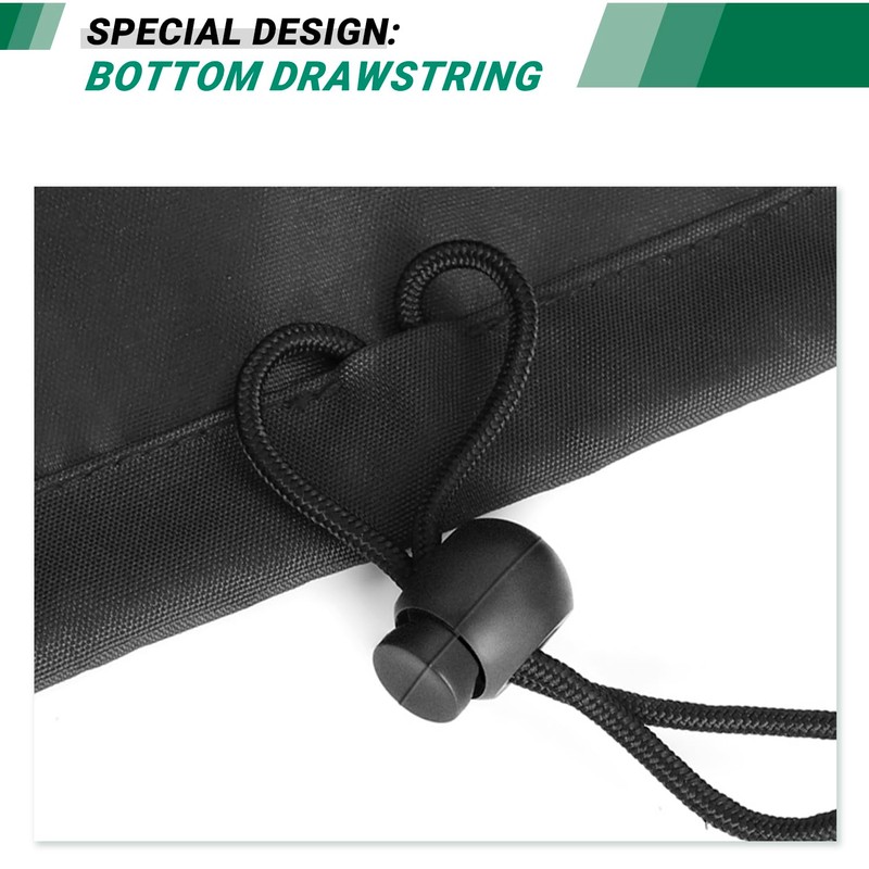Fountain Cover,Snowproof Outdoor Garden Bird Bath Cover with Drawstring 420D