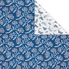 American Greetings 175 sq. ft. Reversible Wrapping Paper for Weddings,