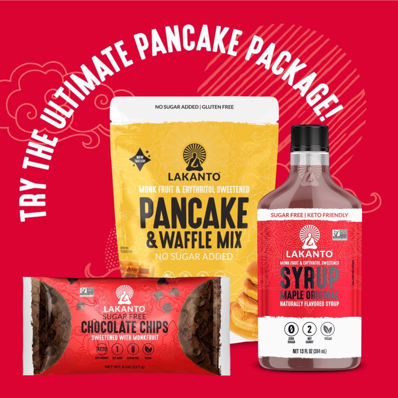 Lakanto Sugar Free Maple Syrup With Monk Fruit & Erythritol