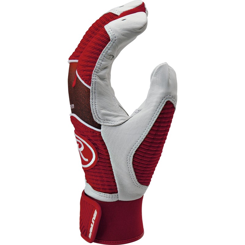 Rawlings Workhorse 950 Series Adult Batting Gloves,Scarlet,Small