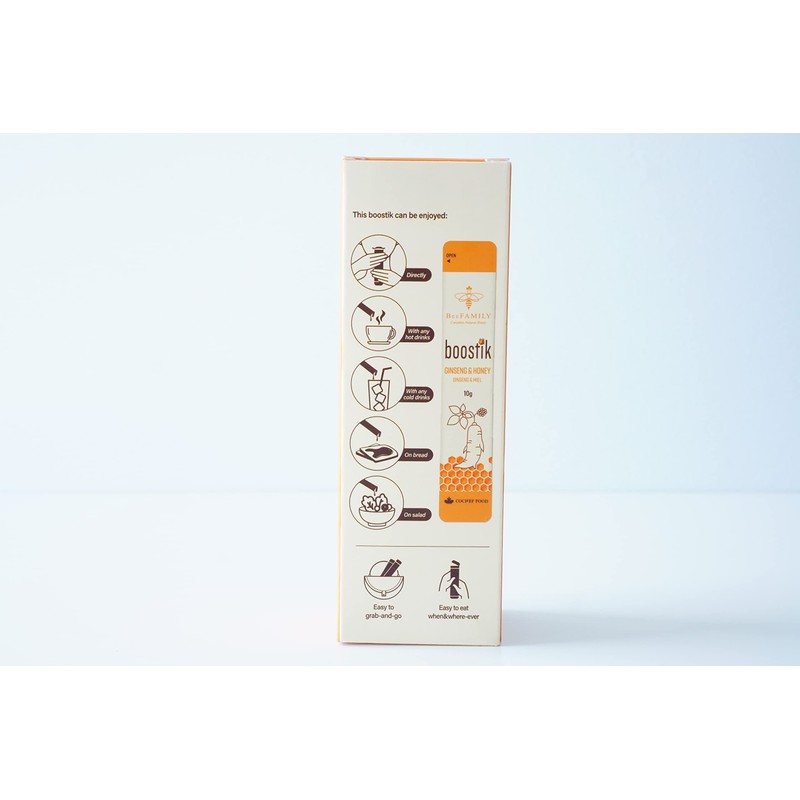 BeeFamily - Ginseng Honey Boostik 500g Multi Pack