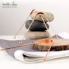 HealthAndYoga(TM) Copper Tongue cleaners-12 pieces