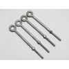 X4 3/8" X 4 1/2" Galvanised Longshank Eyebolts with Nut