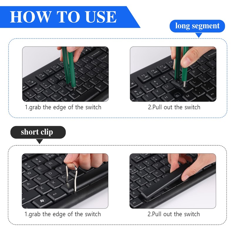 5 Pcs Keyboard Puller Set,Keyboard Cleaning Tools Set Switch Puller