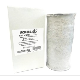 OLDMACDONALD Heavy Duty Polyester Trellis Netting Bulk Roll, 6.5ft x 350ft (79” x 350’ | 2.04m x 106.7m), 6" (15 cm) Squares, Heavy Duty Scrog Net Climbing Plants